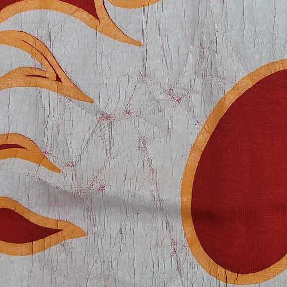 Vintage 90s Calgary Flames Shirt Womens Large 20x27 USA - Picture 13 of 13